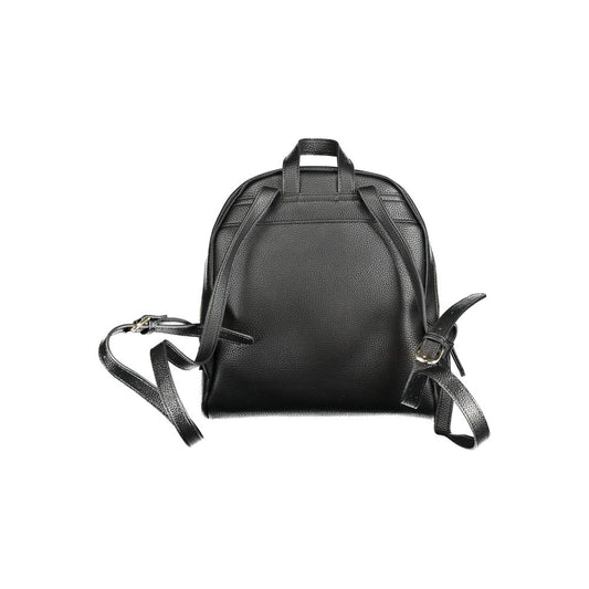 Mario Valentino Nero Poliuretano Women Backpack