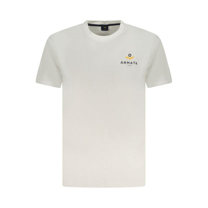 Armata Di Mare White Cotton Men T-Shirt
