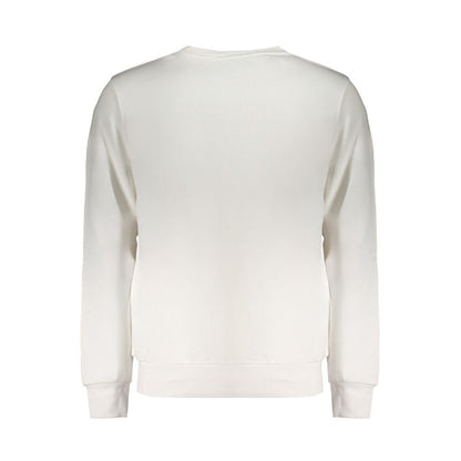 North Sails White Cotton Men Sweater