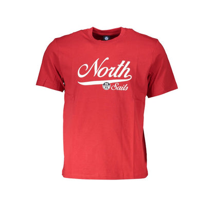North Sails Rosso Cotton Men T-Shirt