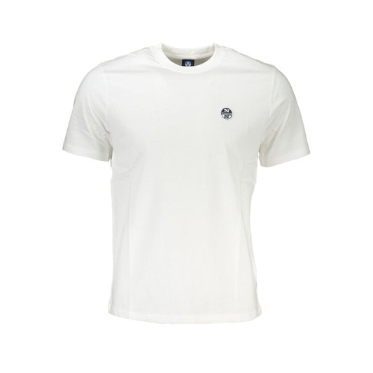 North Sails White Cotton Men's T-Shirt