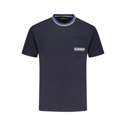 Napapijri Blue Cotton T-Shirt