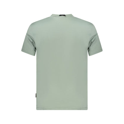 Napapijri Green Cotton Men T-Shirt