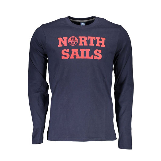 North Sails Blue Cotton T-Shirt