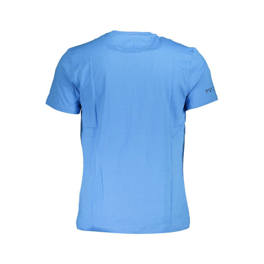 La Martina Blue Cotton T-Shirt