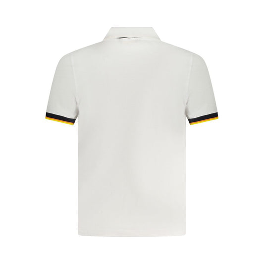 K-WAY White Cotton Men's Polo Shirt
