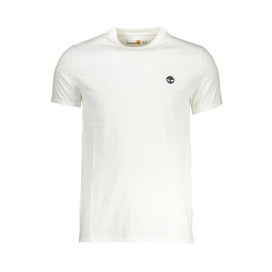 Timberland White Cotton T-Shirt
