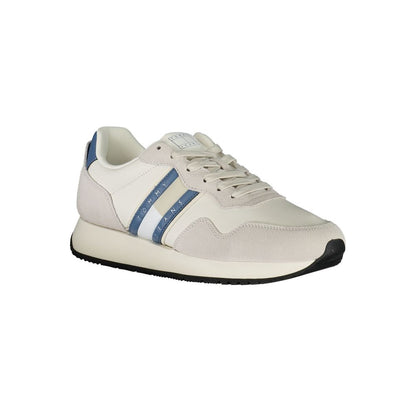 Tommy Hilfiger White Leather Men Sneaker