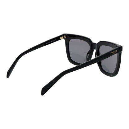 Emilio Pucci Black Acetate Sunglasses