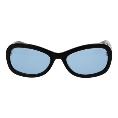 GCDS Black Acetate Sunglasses
