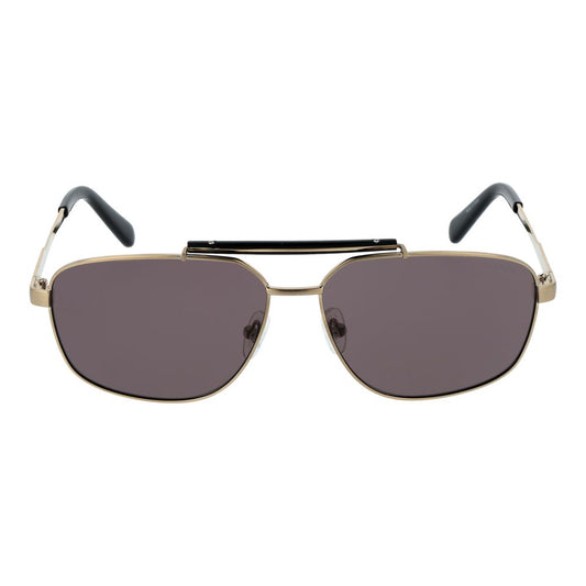 Guess Gold Metal Sunglasses