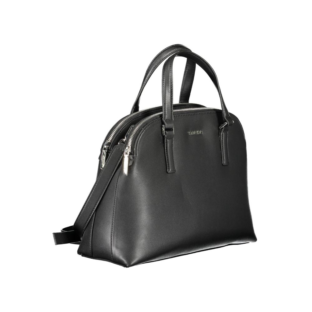 Calvin Klein Black Polyester Handbag
