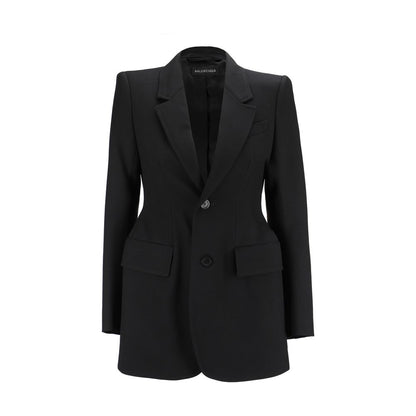 Balenciaga Black Wool Blazer