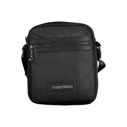 Mario Valentino Black Fabric Men's Shoulder Bag