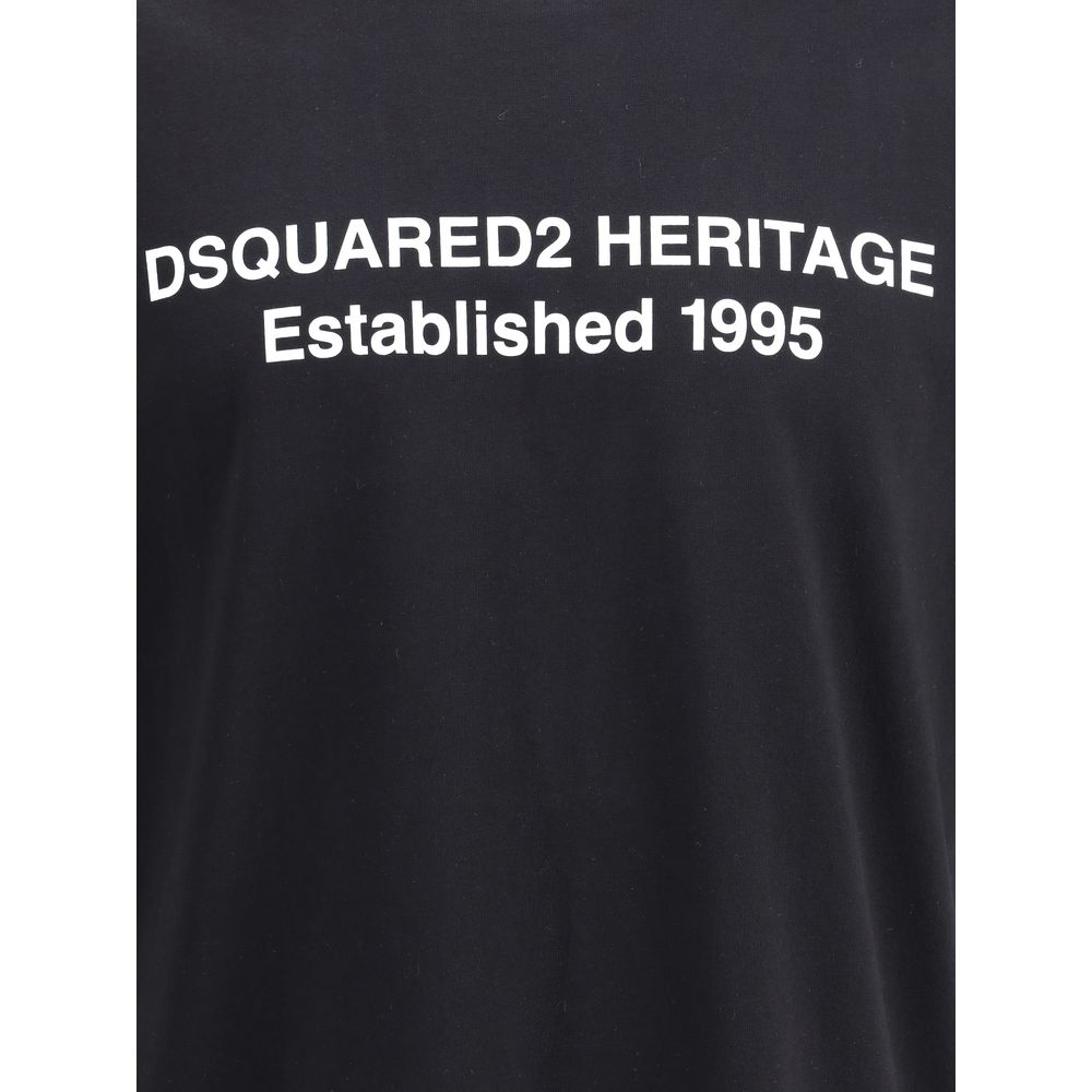 Dsquared² Black Cotton T-Shirt