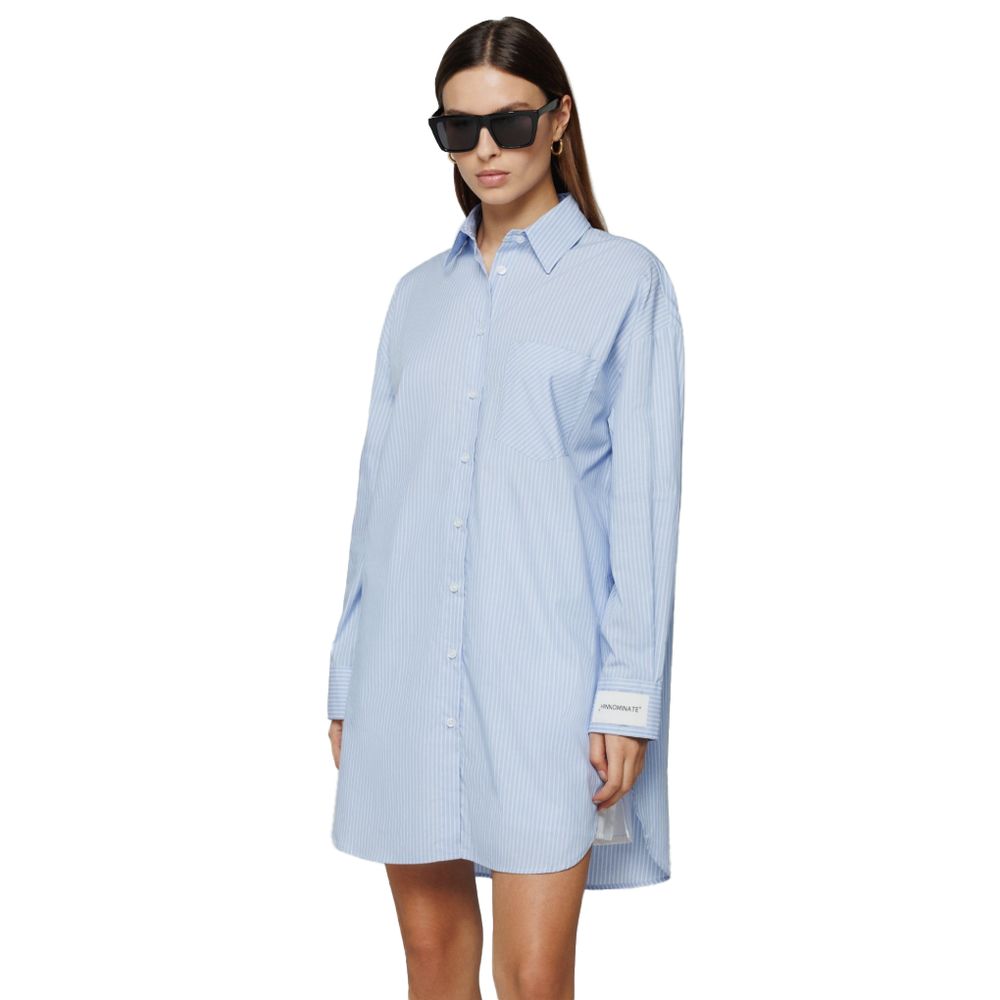 Hinnominate Blue Cotton Shirt