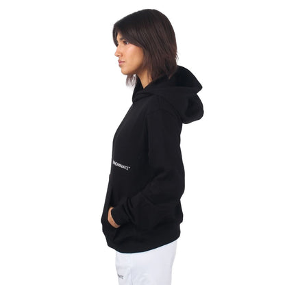 Hinnominate Black Cotton Women Hoodie