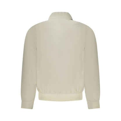 K-WAY Beige Nylon Jackets & Coat