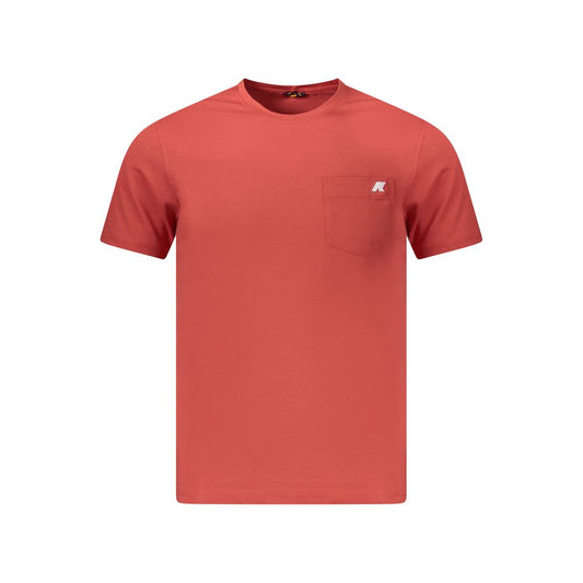 K-WAY Red Cotton Men T-Shirt