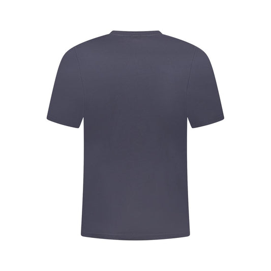 K-WAY Blue Cotton Men T-Shirt