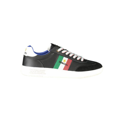 Esercito 1659 Black Leather Men Sneaker