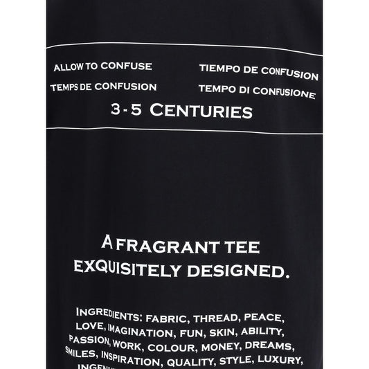 Moschino Black Cotton T-Shirt