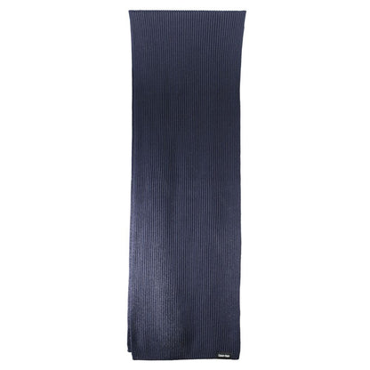 Calvin Klein Blue Cotton Men Scarf