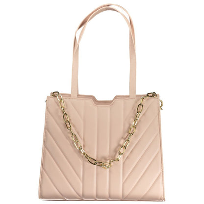 Mario Valentino Pink Polyethylene Handbag