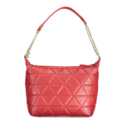 Mario Valentino Red Polyethylene Handbag