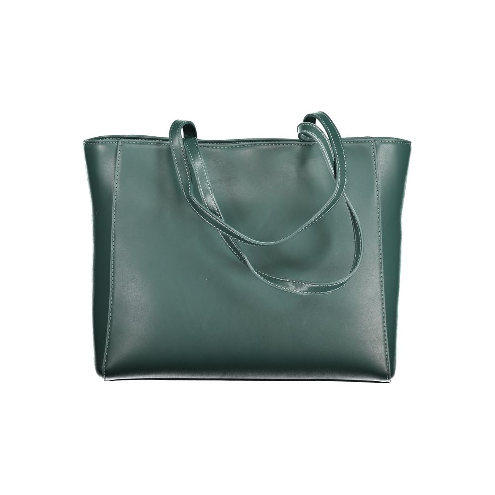 Mario Valentino Verde Polyurethane Women Shoulder Bag