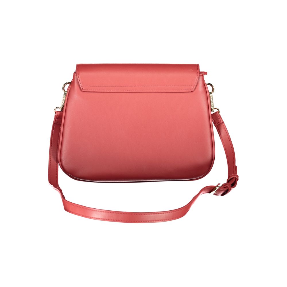 Mario Valentino Red Polyethylene Handbag