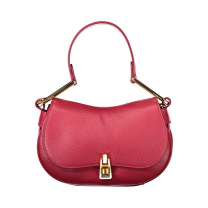Coccinelle Red Leather Handbag