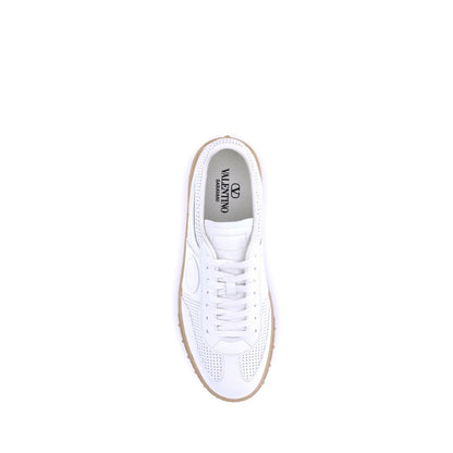 Valentino Garavani White Rubber Low Top Sneakers