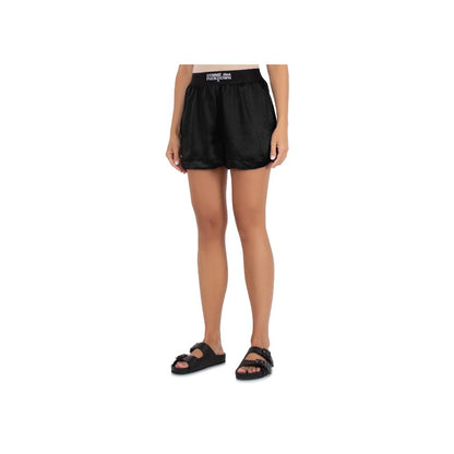 Comme Des Fuckdown Black Polyester Short