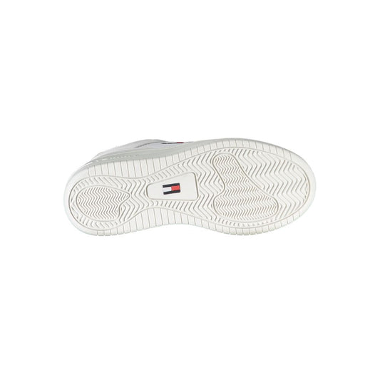 Tommy Hilfiger White Polyester Sneaker