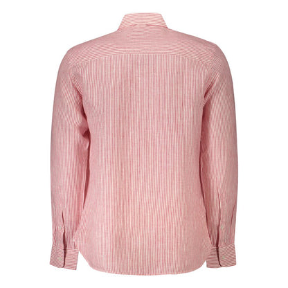 North Sails Red Linen Shirt