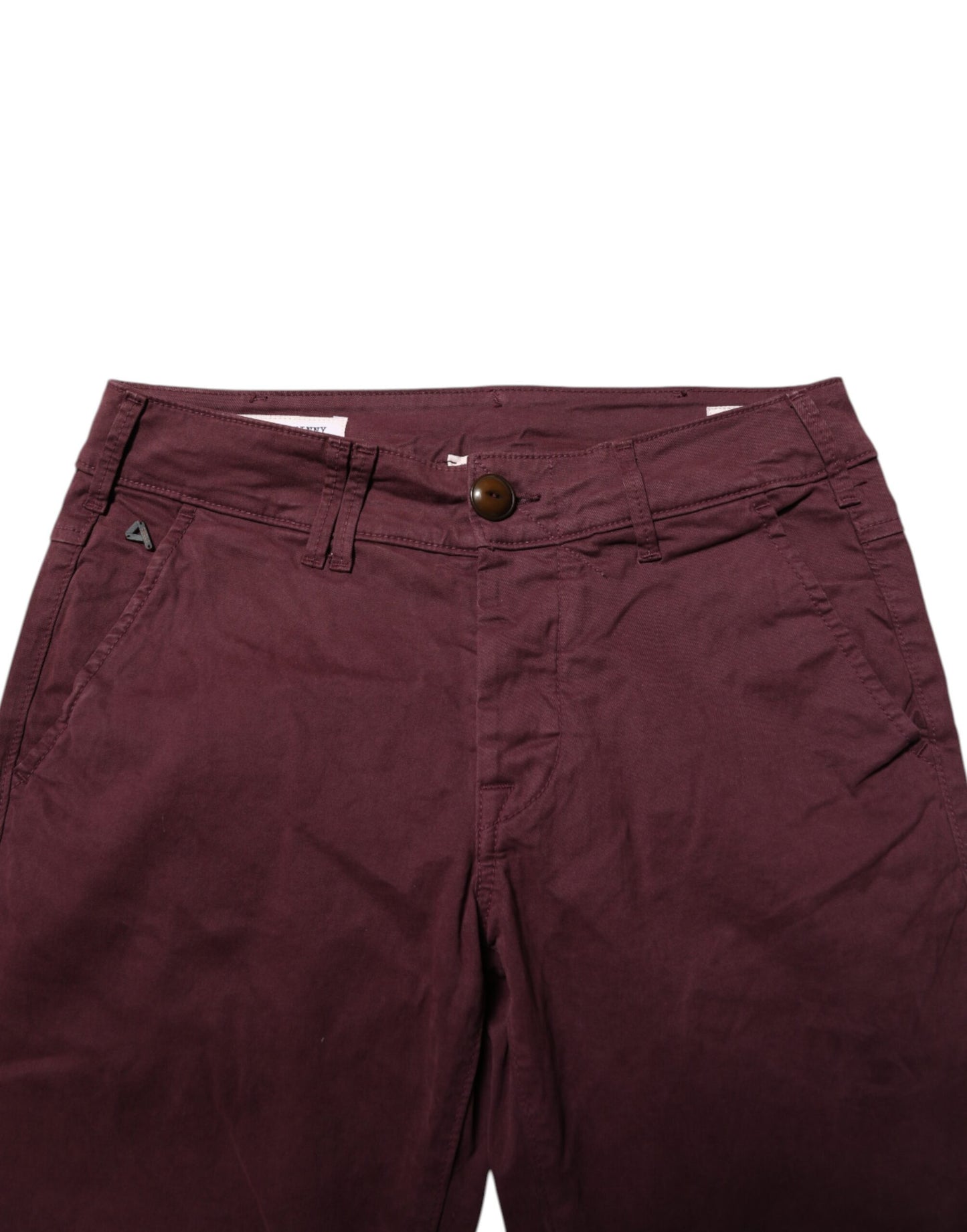 CYCLE Maroon Cotton Stretch Skinny Fit Men Denim Jeans