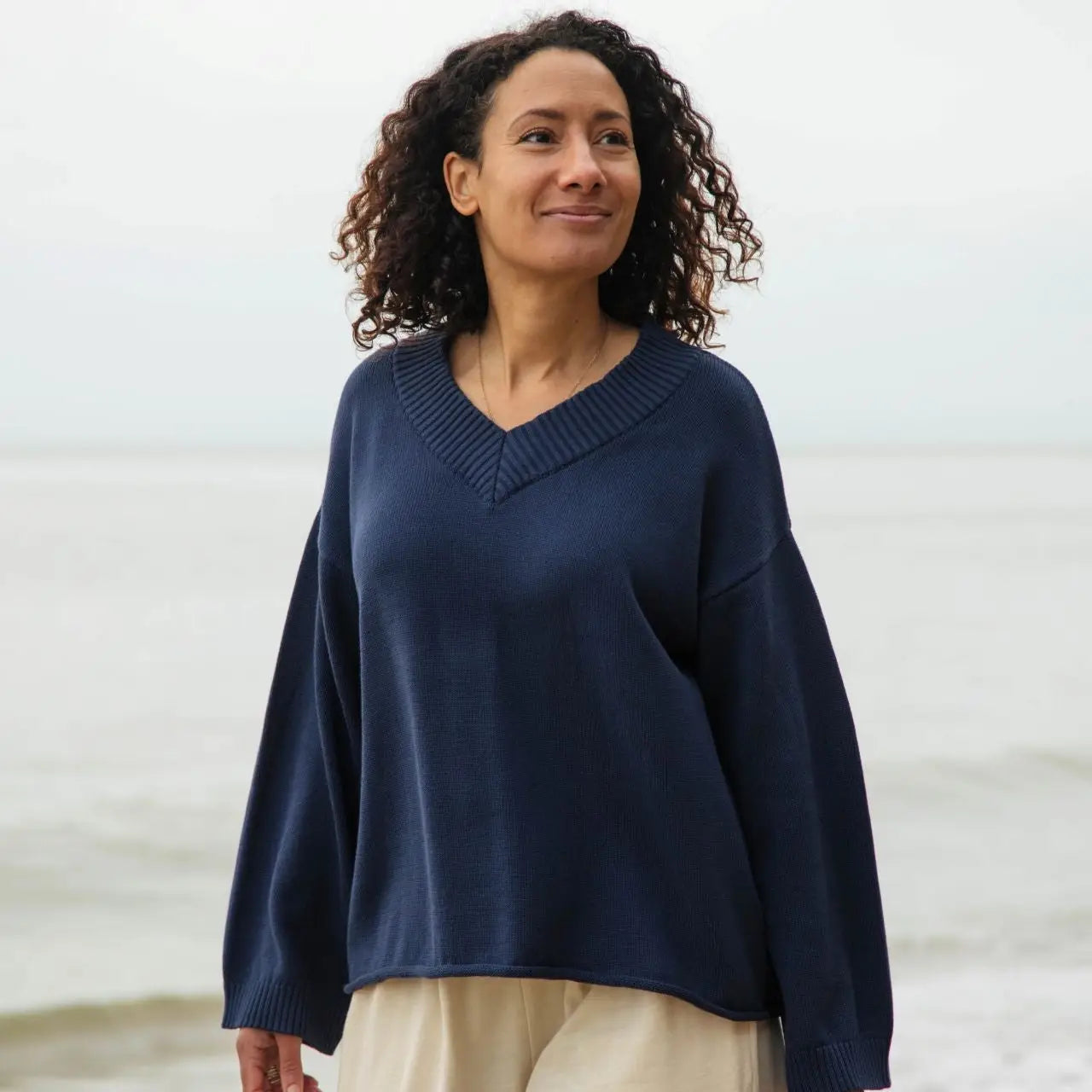 Women's V-Neck Jumper