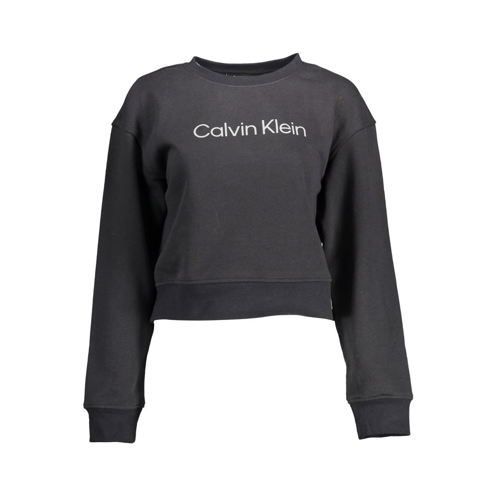 Calvin Klein Black Cotton Women Sweater
