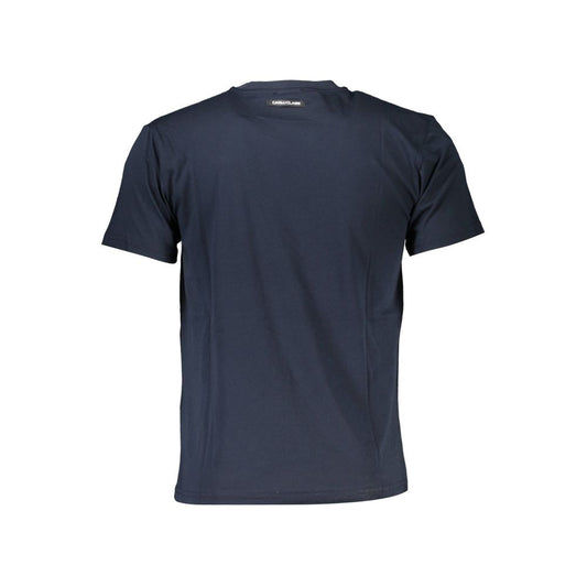 Cavalli Class Blue Cotton T-Shirt
