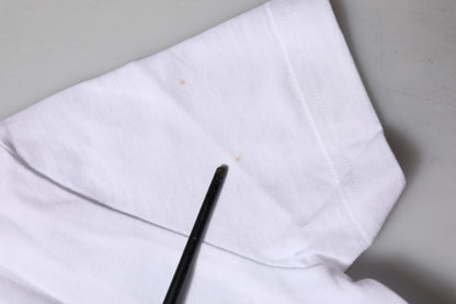 Dolce & Gabbana White Cotton Short Sleeves Round Neck T-shirt