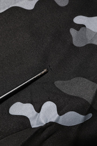 Dolce & Gabbana Black Camouflage Pullover Sweatshirt Sweater