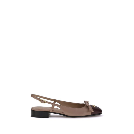 Valentino Garavani Multicolor Goatskin Ballet Flats