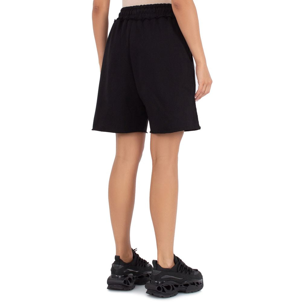 Comme Des Fuckdown Black Cotton Short