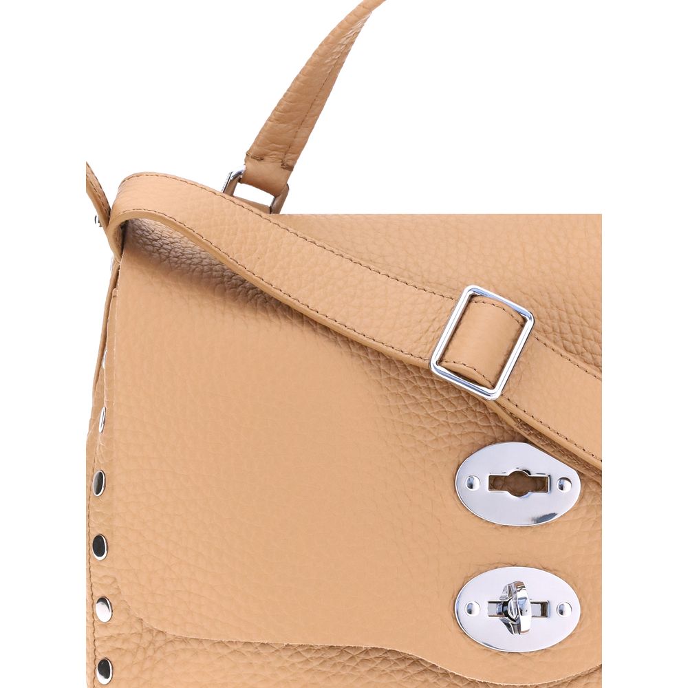 Zanellato Beige Calf Leather Bos Taurus Handbag
