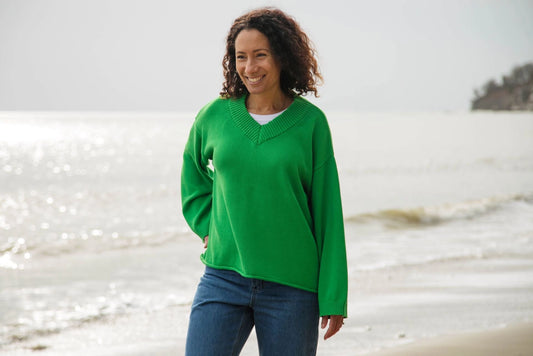 Women's V-Neck Jumper