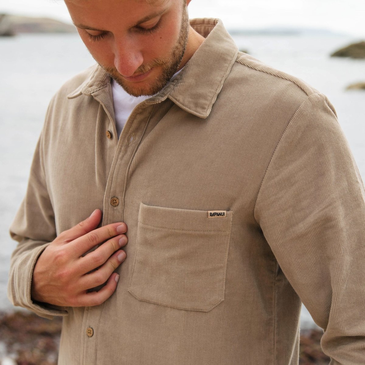 Men's Forester Corduroy Shirt Evergreen