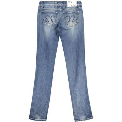 RE-START Blue Cotton Women's Jean