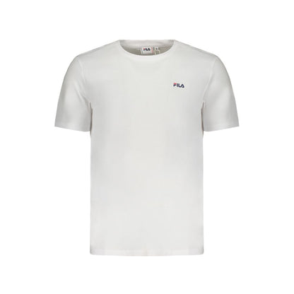 Fila White Cotton Men's T-Shirt