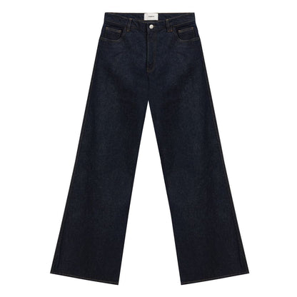 Coperni Blue Cotton High-Waisted Jean